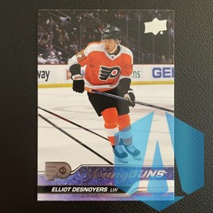 2023-24 Upper Deck Series 1 Young Guns Elliot Desnoyers #219 Philadelphia Flyers